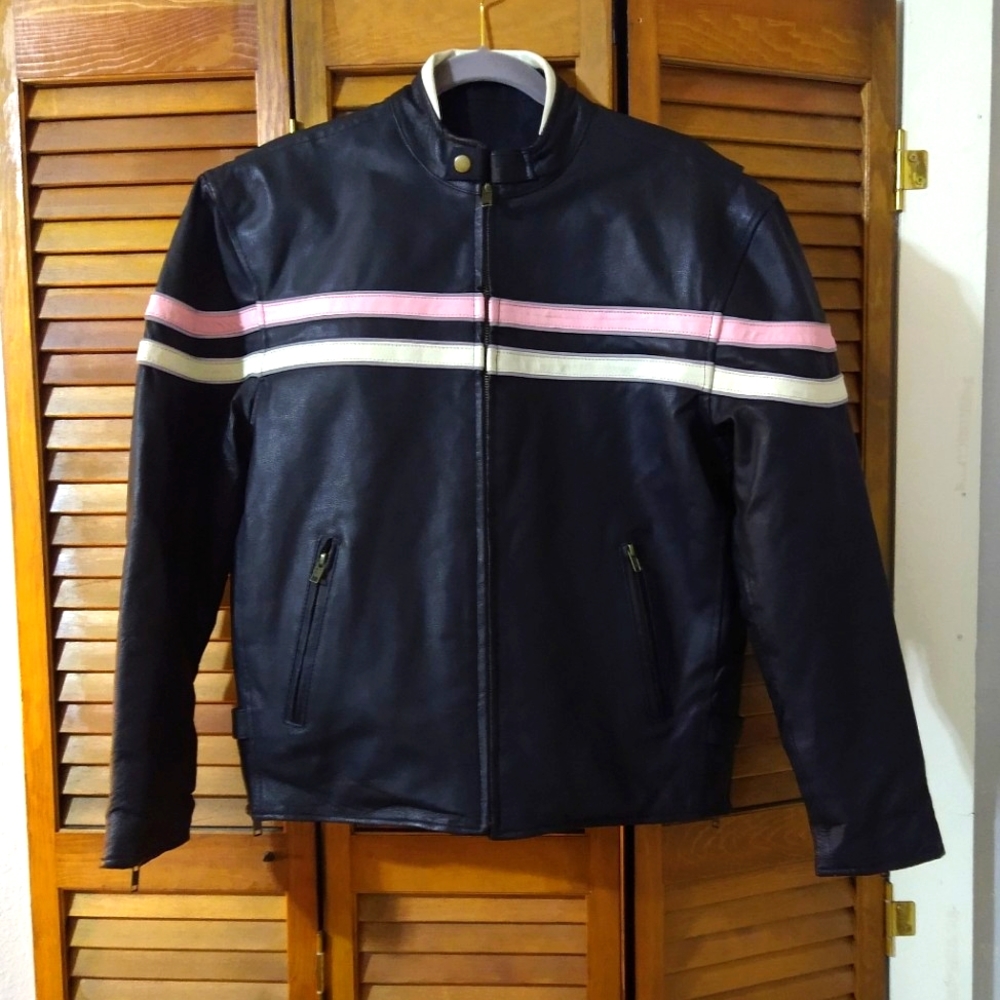 Bikers Dream Apparel Reversible Strip Jacket NWOT